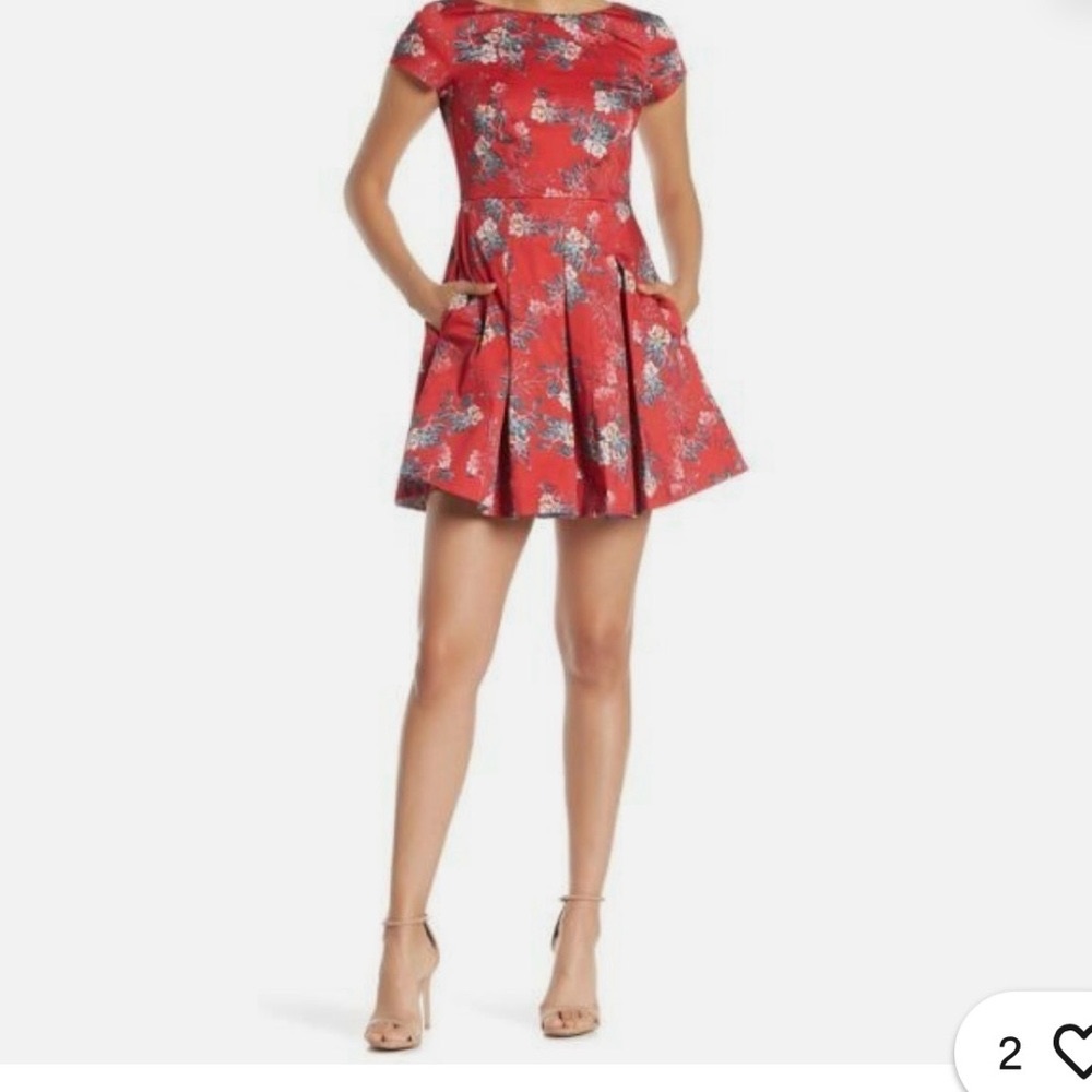 French Connection (NEW) Womens's Kioa Cotton Flared Dress